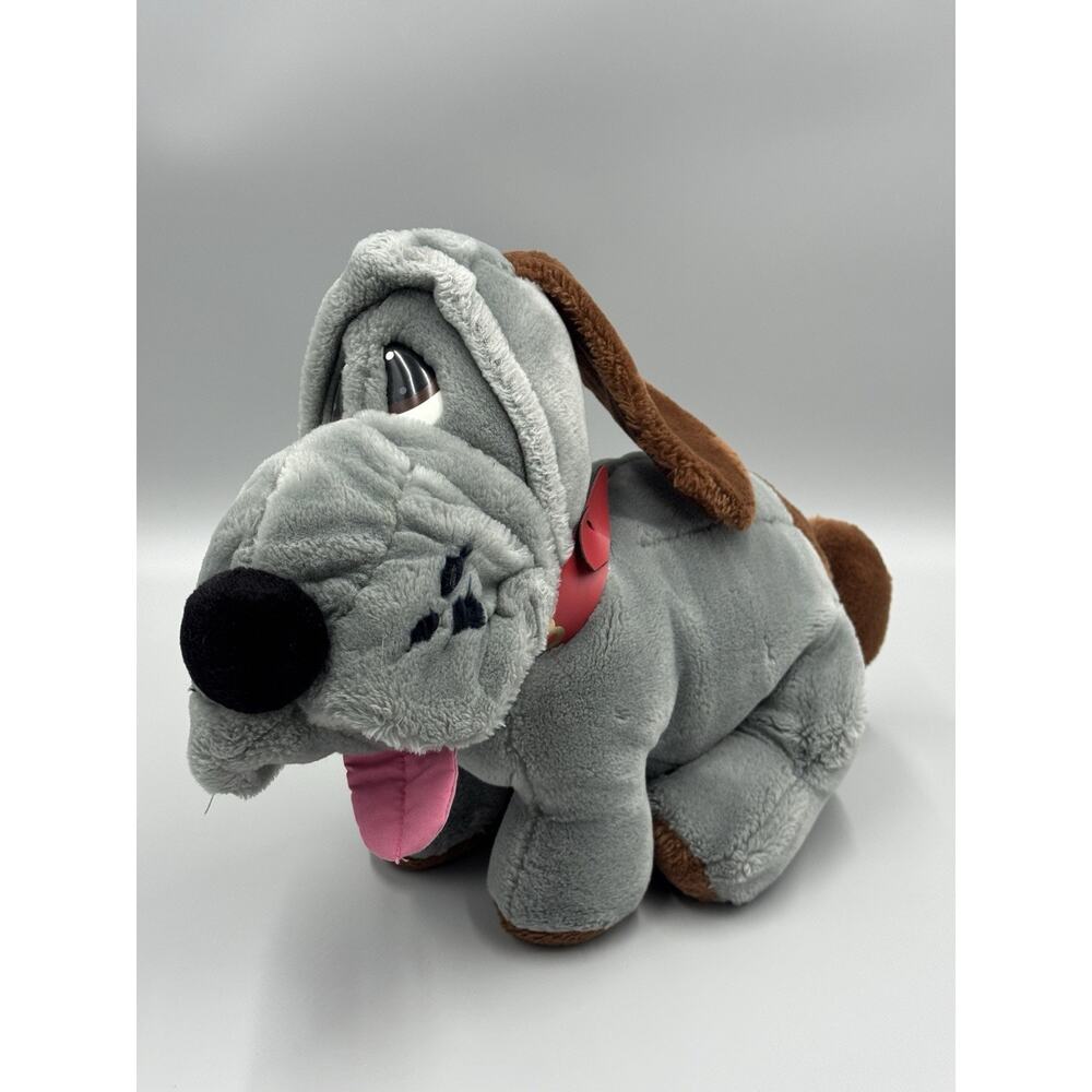 Vintage 1985 Kennel Club Basset Hound Dog Plush 15” Stuffed Animal Playthings
